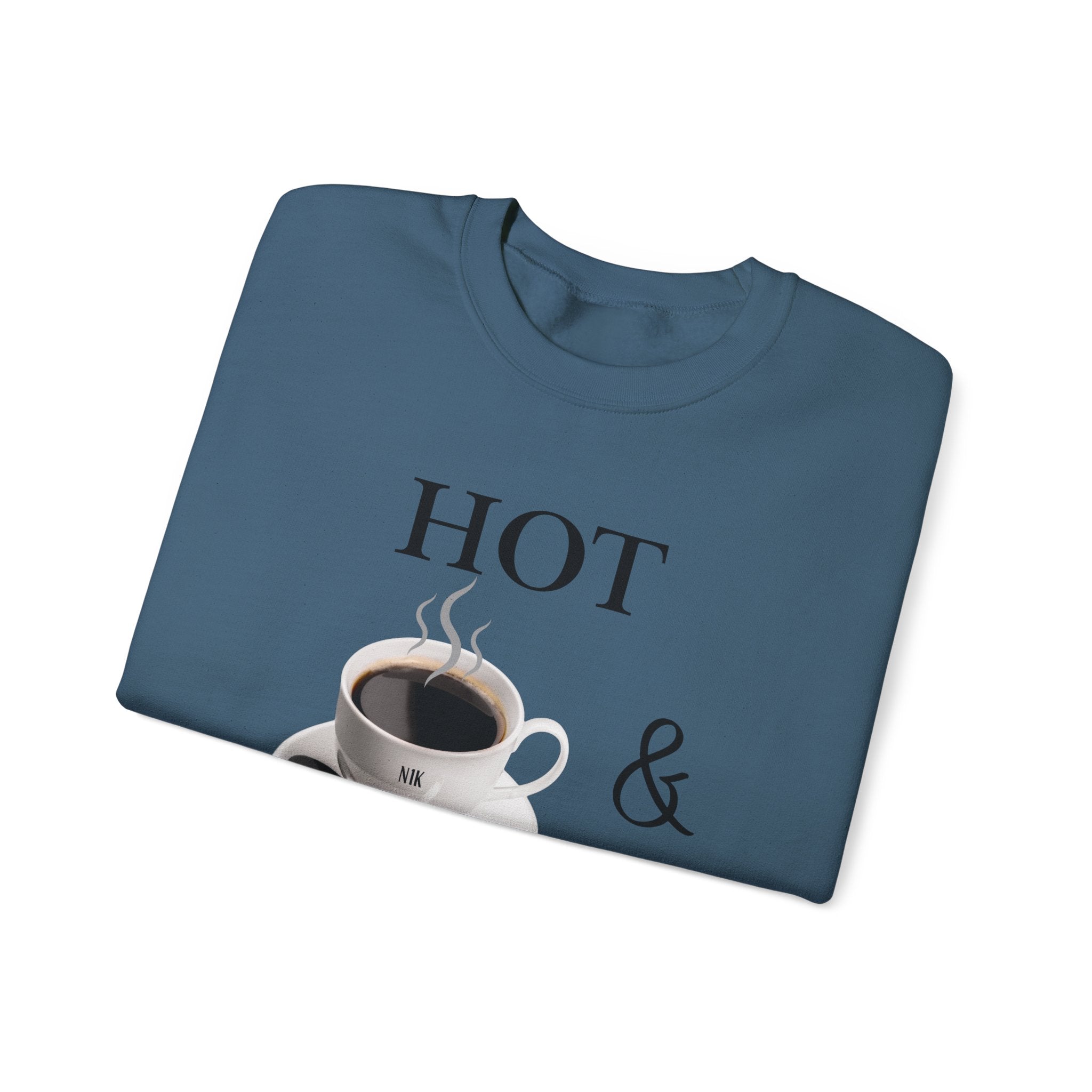 Hot and Steamy Cofee Unisex Heavy Blend™ Crewneck Sweatshirt